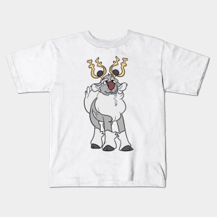 Fluffy deer Kids T-Shirt